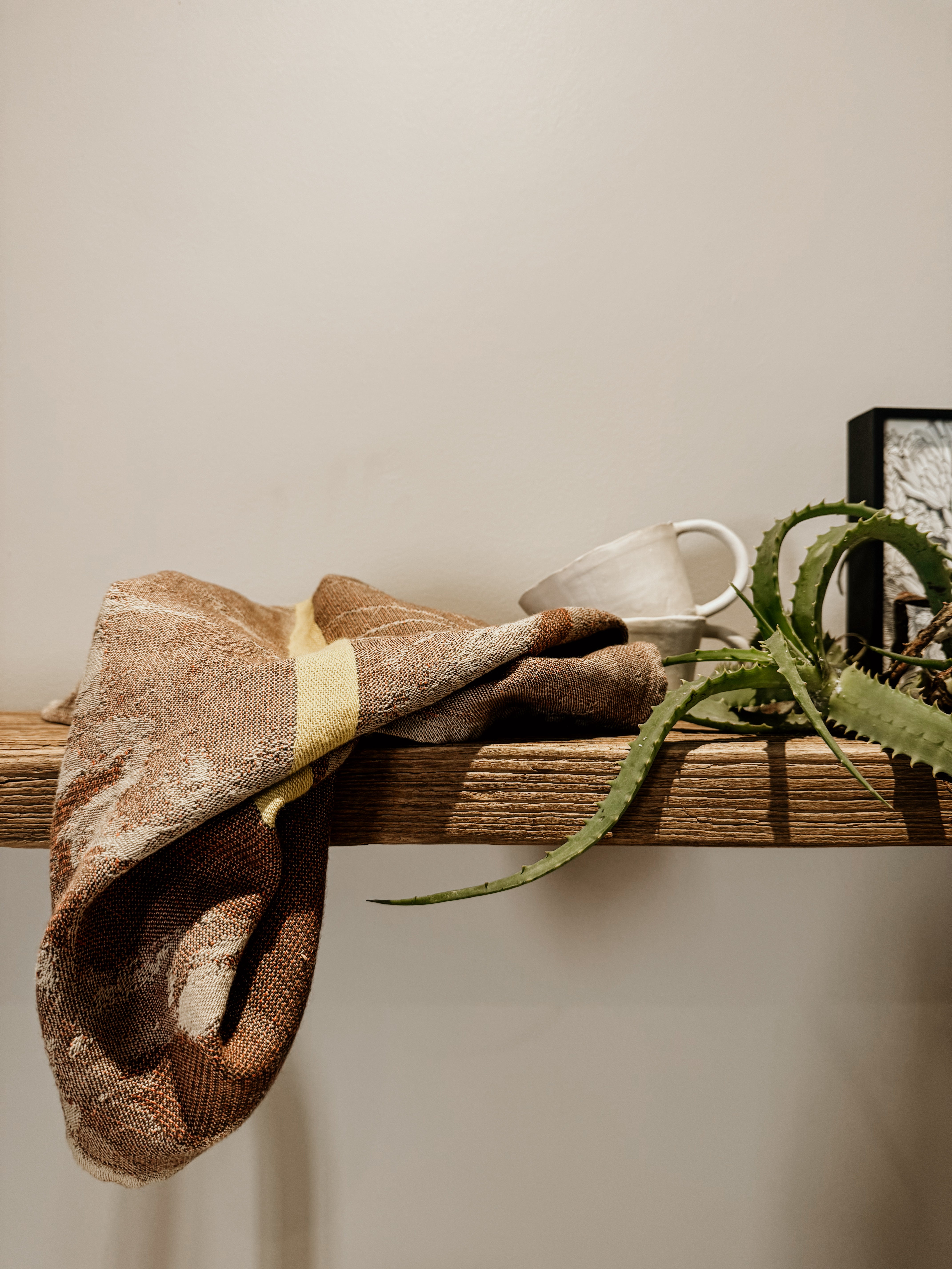 Mopipi Guest Towel | Rust-Yellow - Shop Adele Catherine 