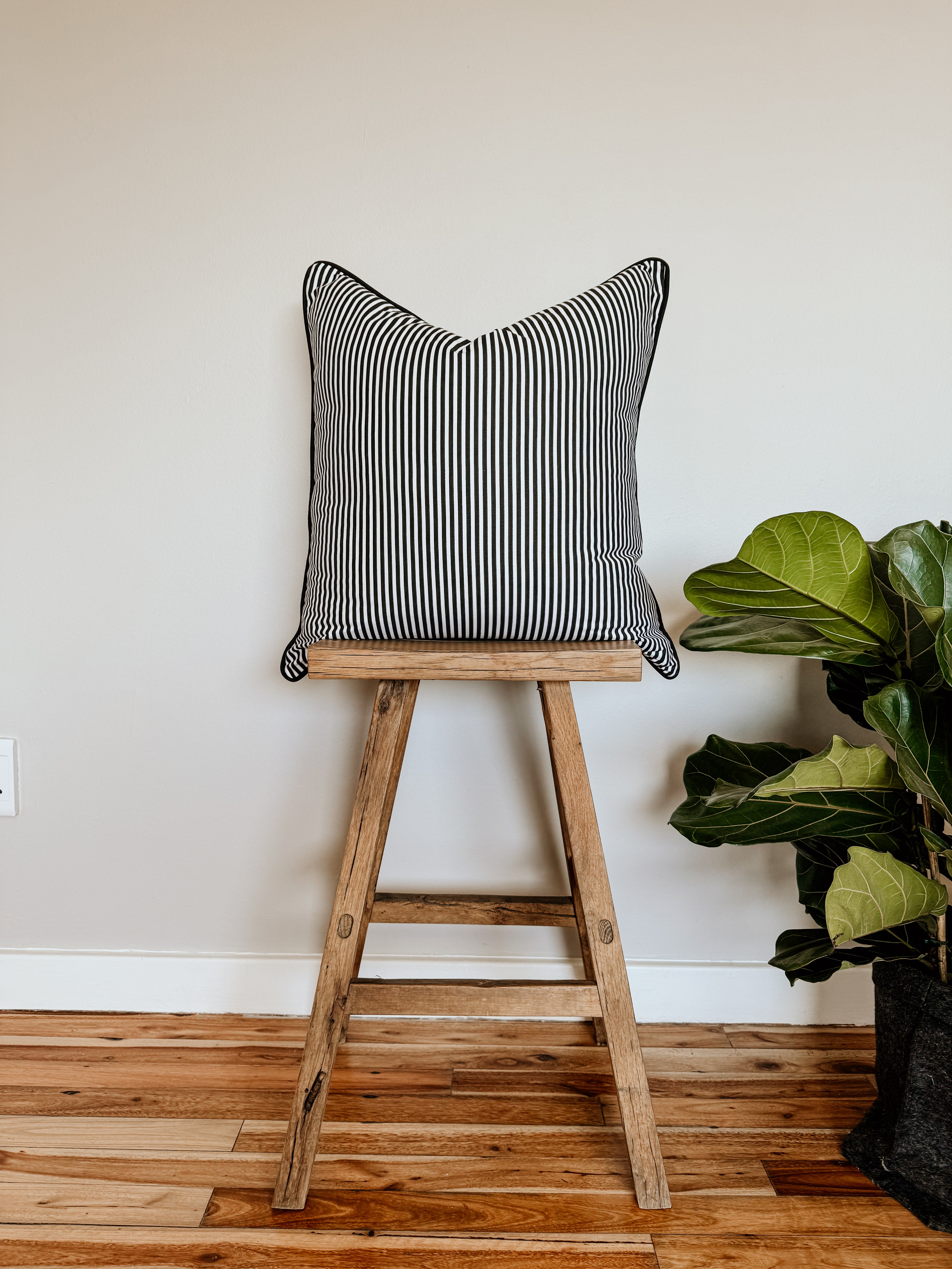 Thin Black & White Stripe Scatter - Shop Adele Catherine 