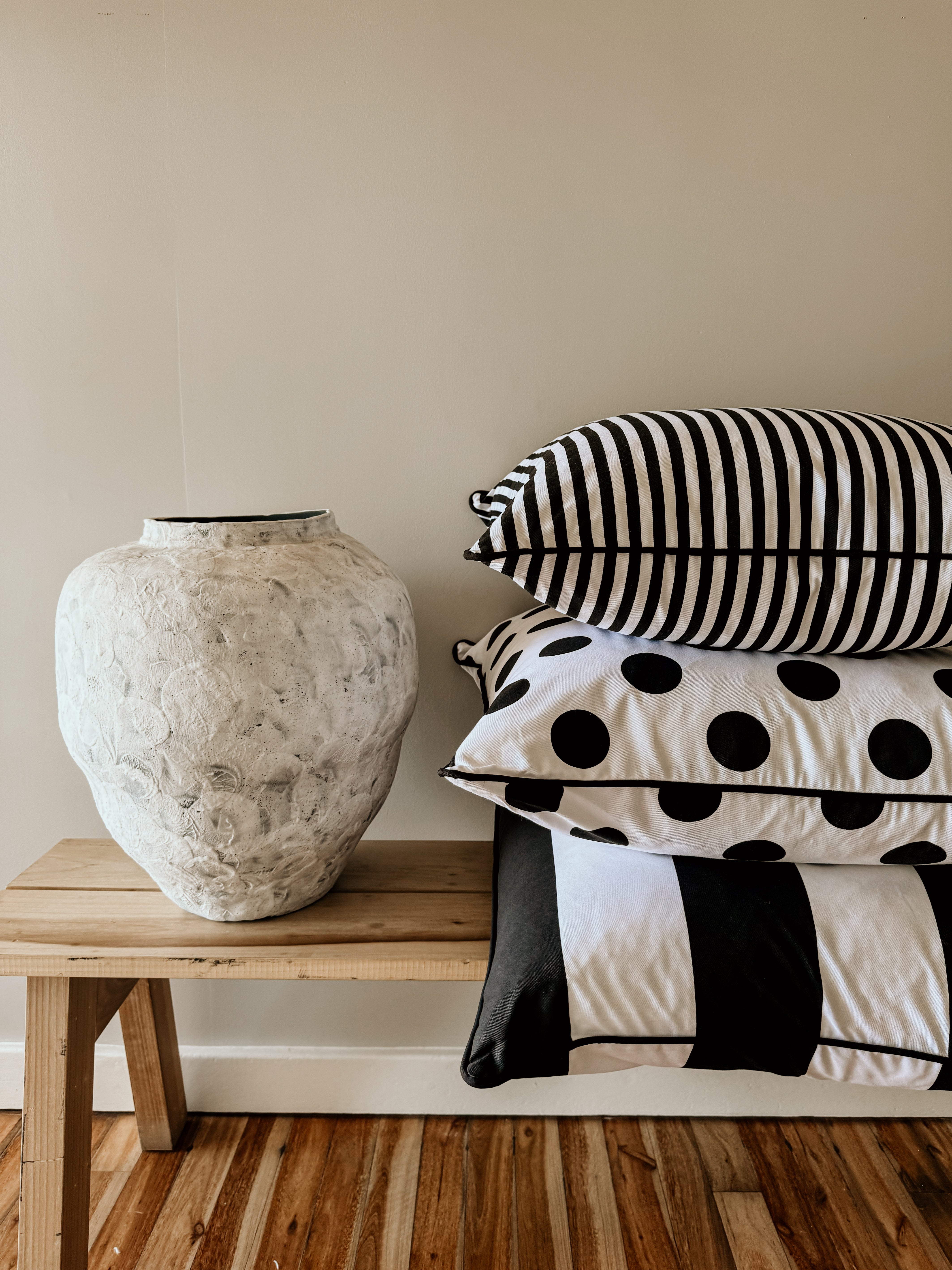 Polka Dots Black & White Scatter - Shop Adele Catherine 