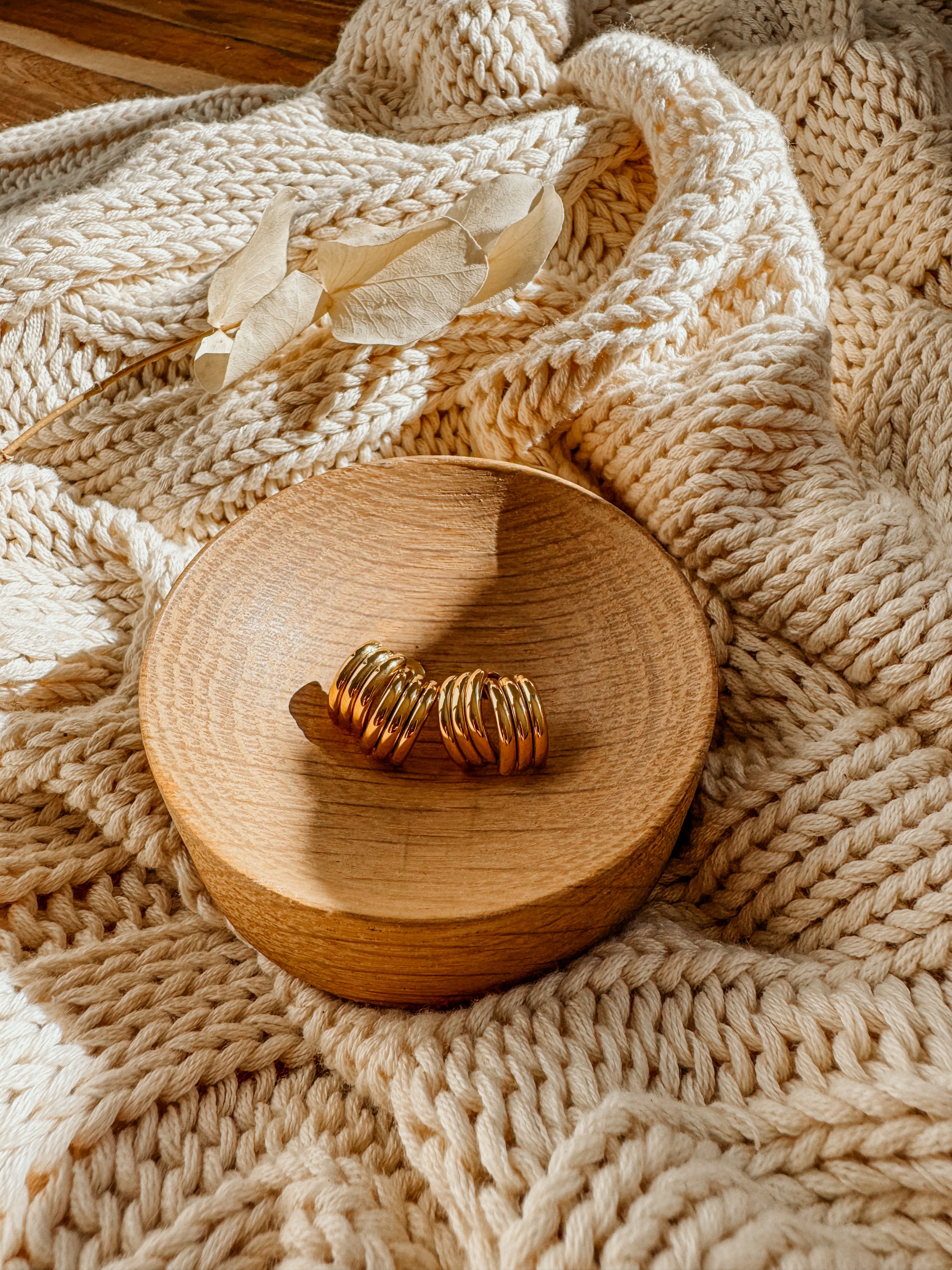 The Vivienne Studs | Gold - Shop Adele Catherine 