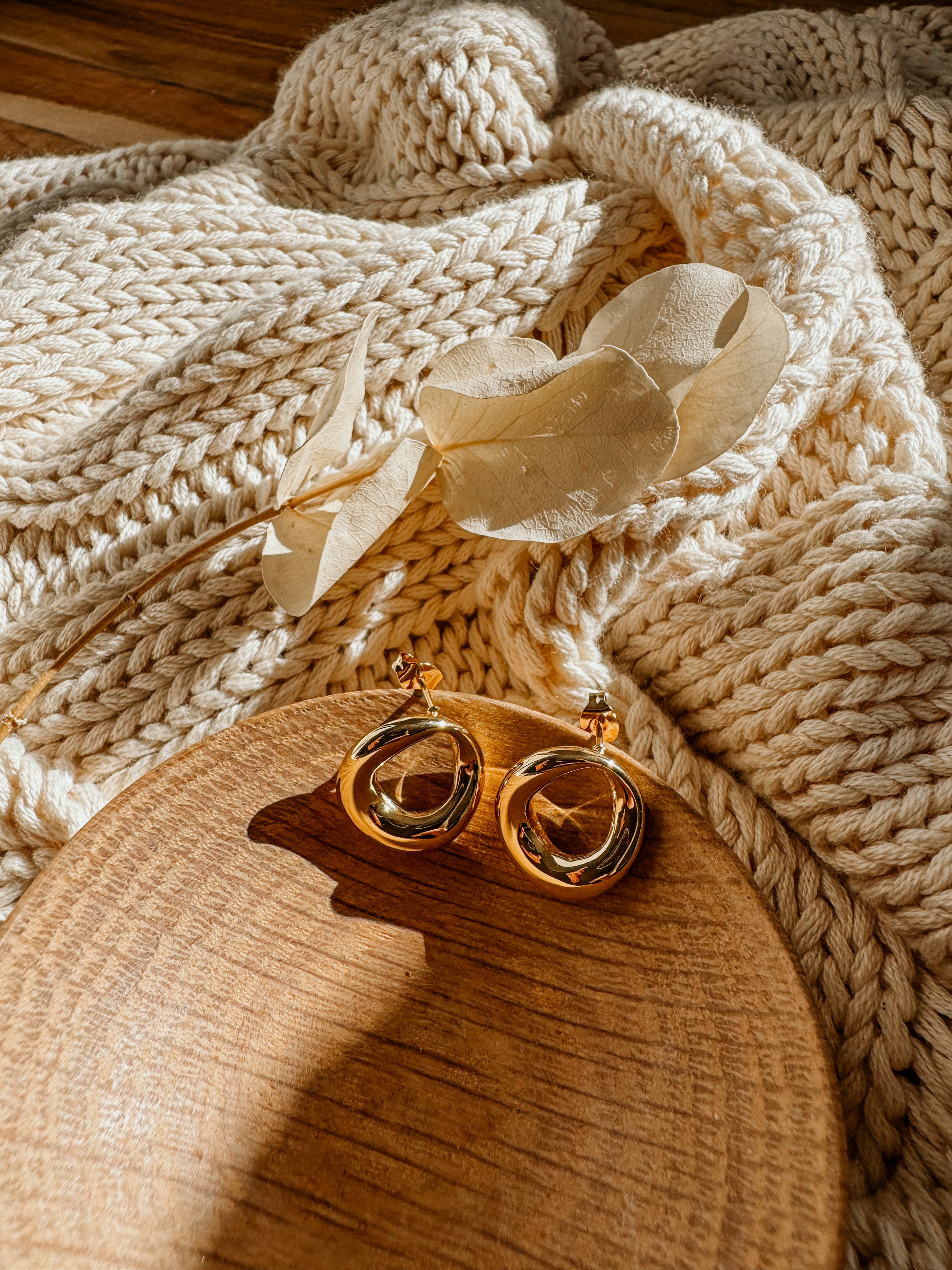 The Louise Studs | Gold - Shop Adele Catherine 