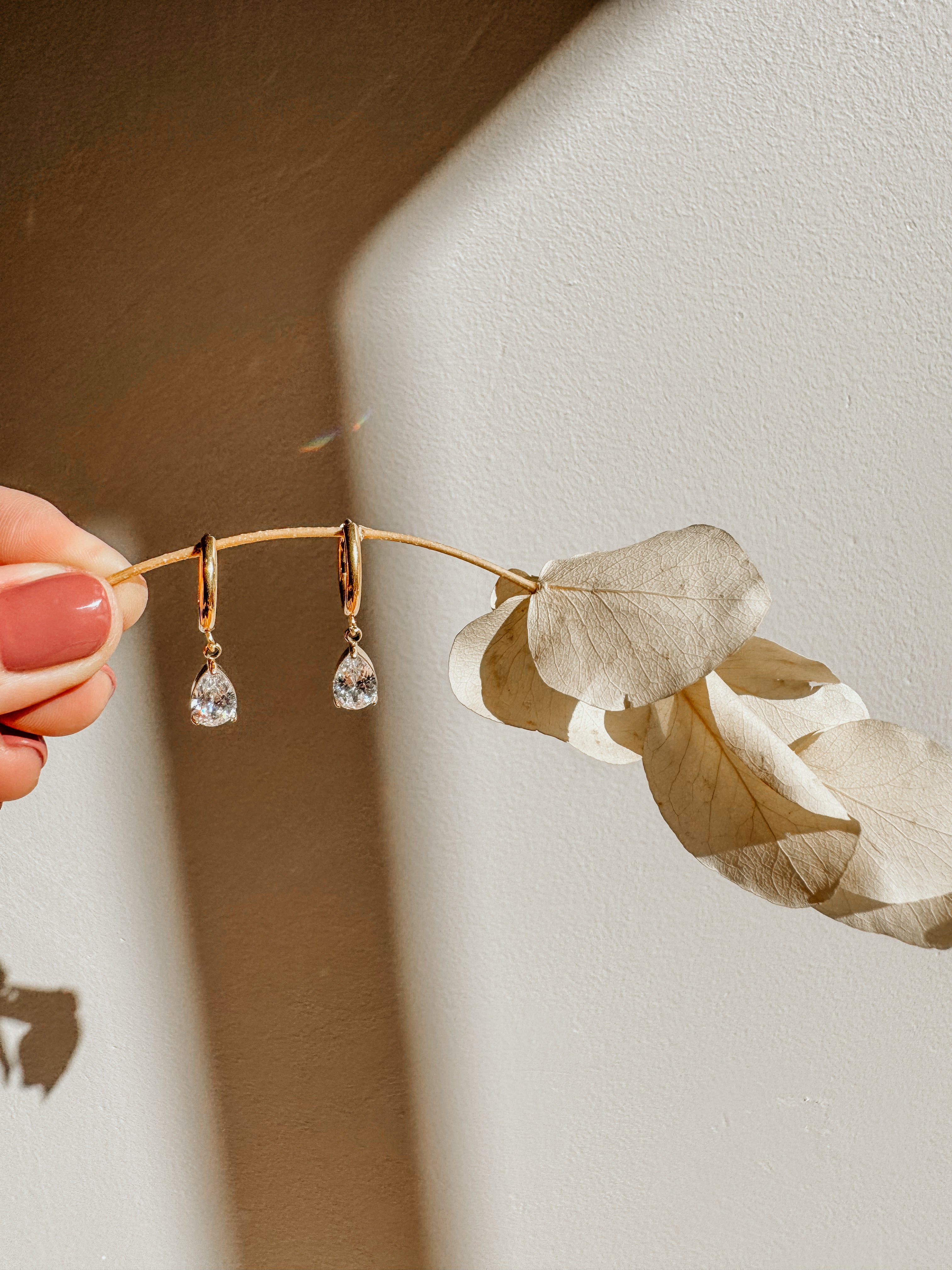 The Jade Drops | Gold - Shop Adele Catherine 