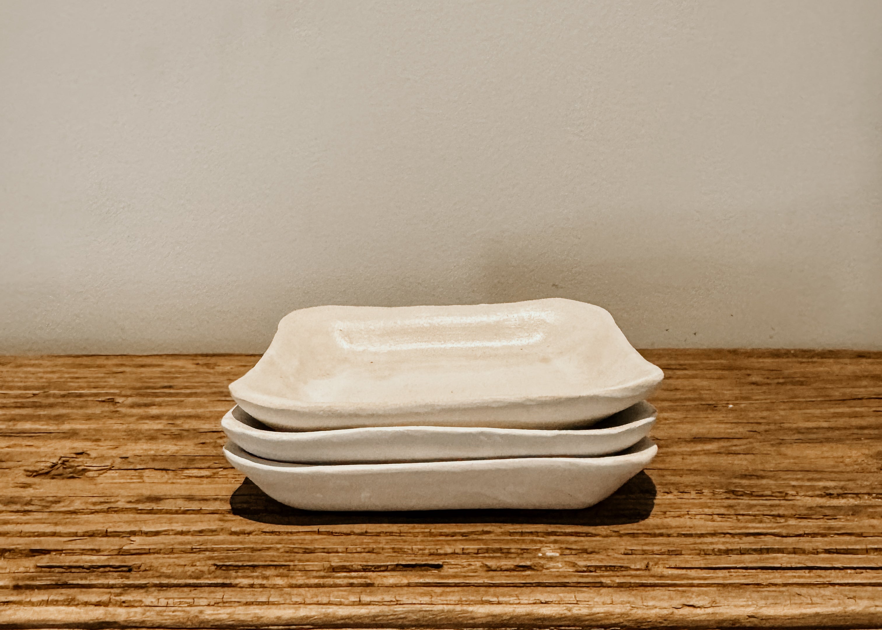 Upturned Plates | Cream - Shop Adele Catherine 