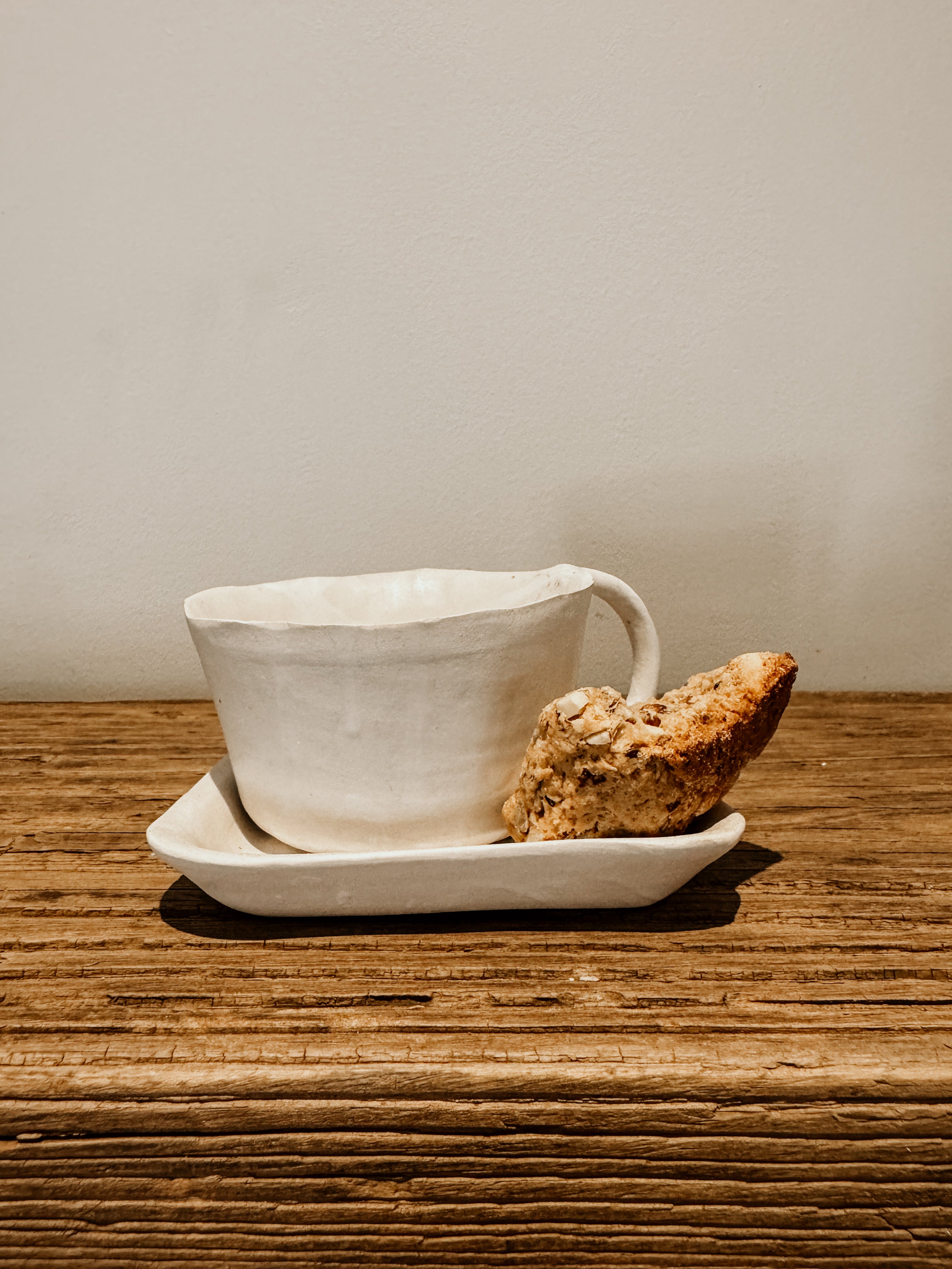 Upturned Plates | Cream - Shop Adele Catherine 
