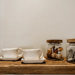 Upturned Plates | Cream - Shop Adele Catherine 