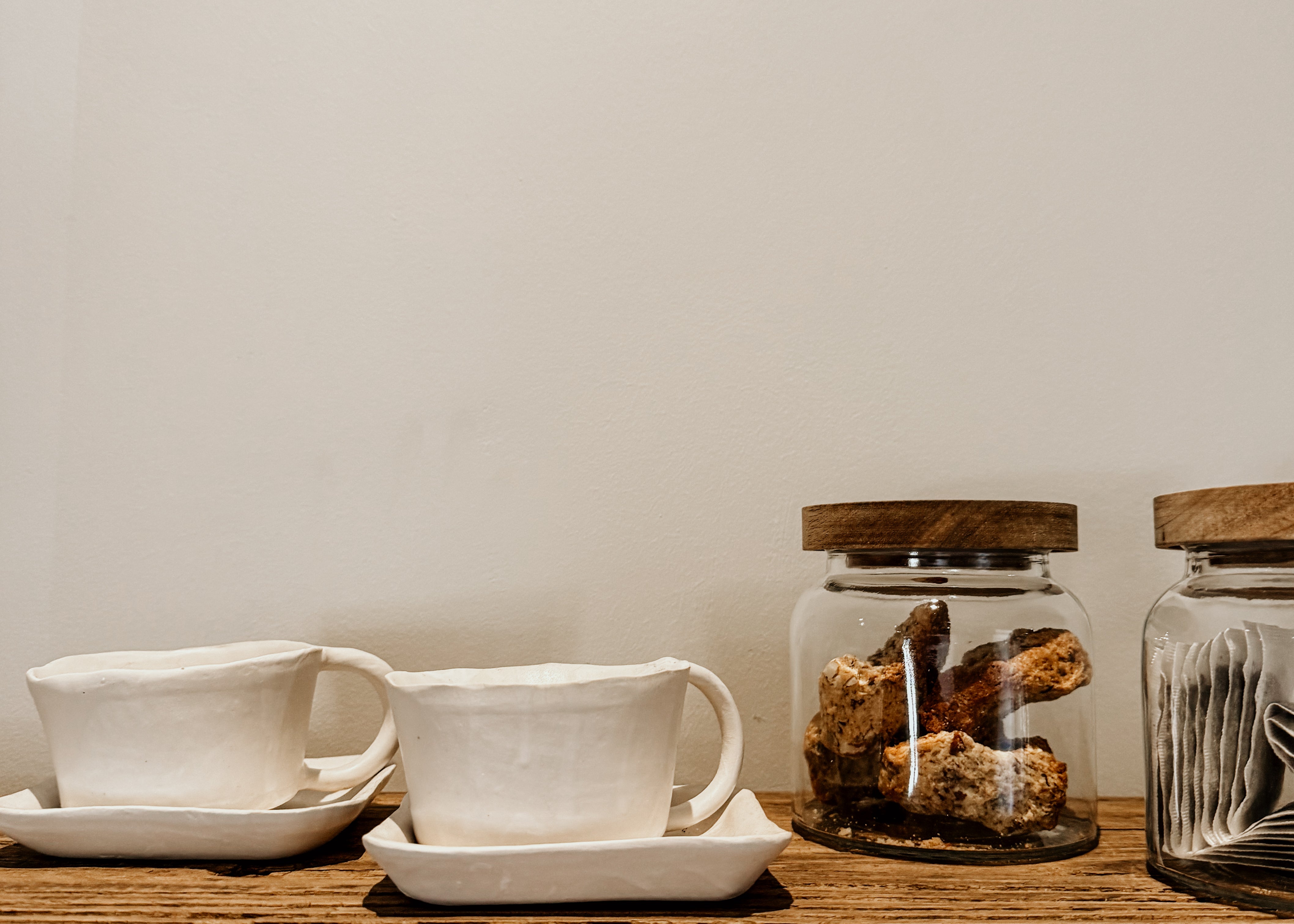 Upturned Plates | Cream - Shop Adele Catherine 