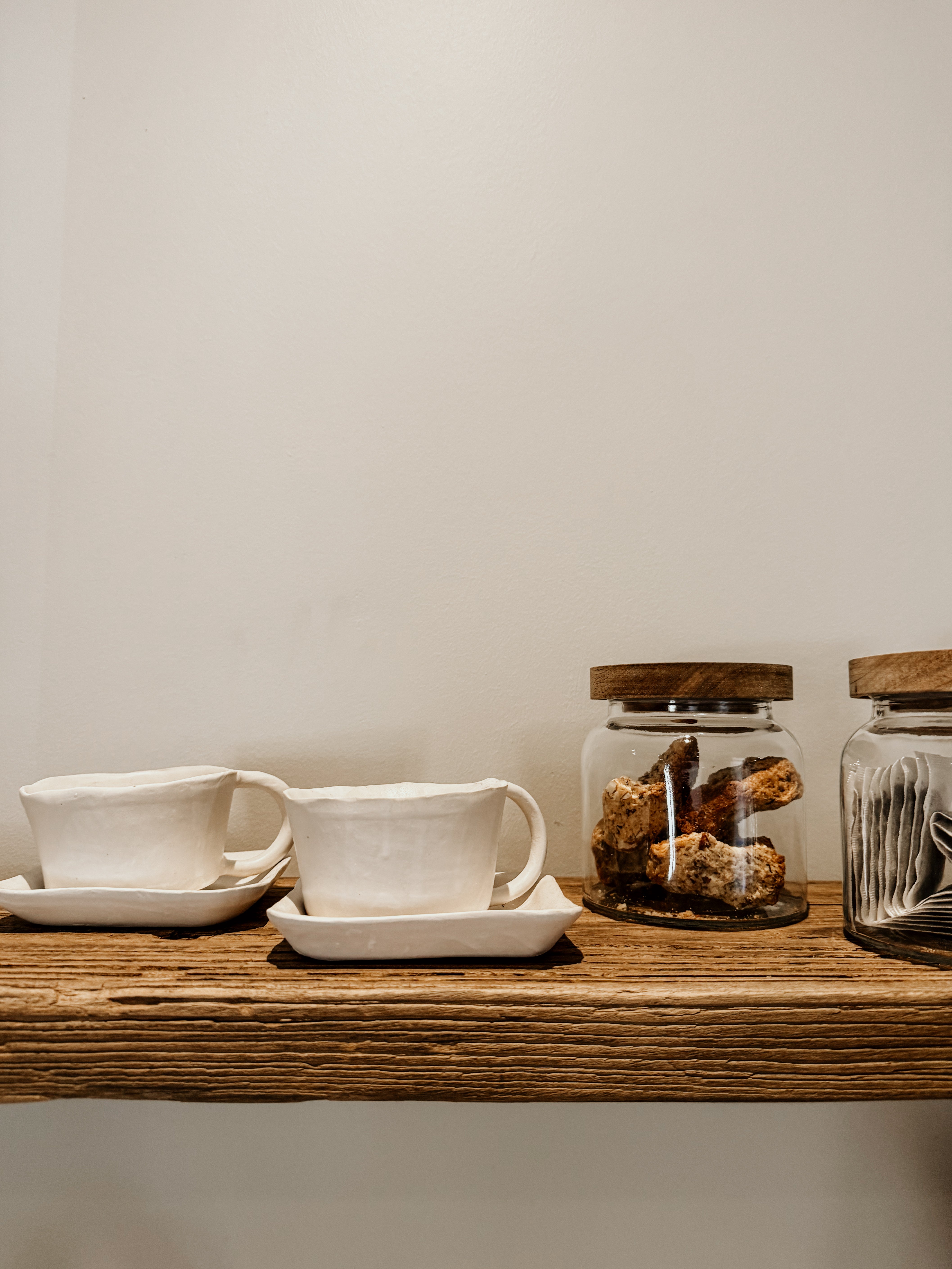 Upturned Plates | Cream - Shop Adele Catherine 