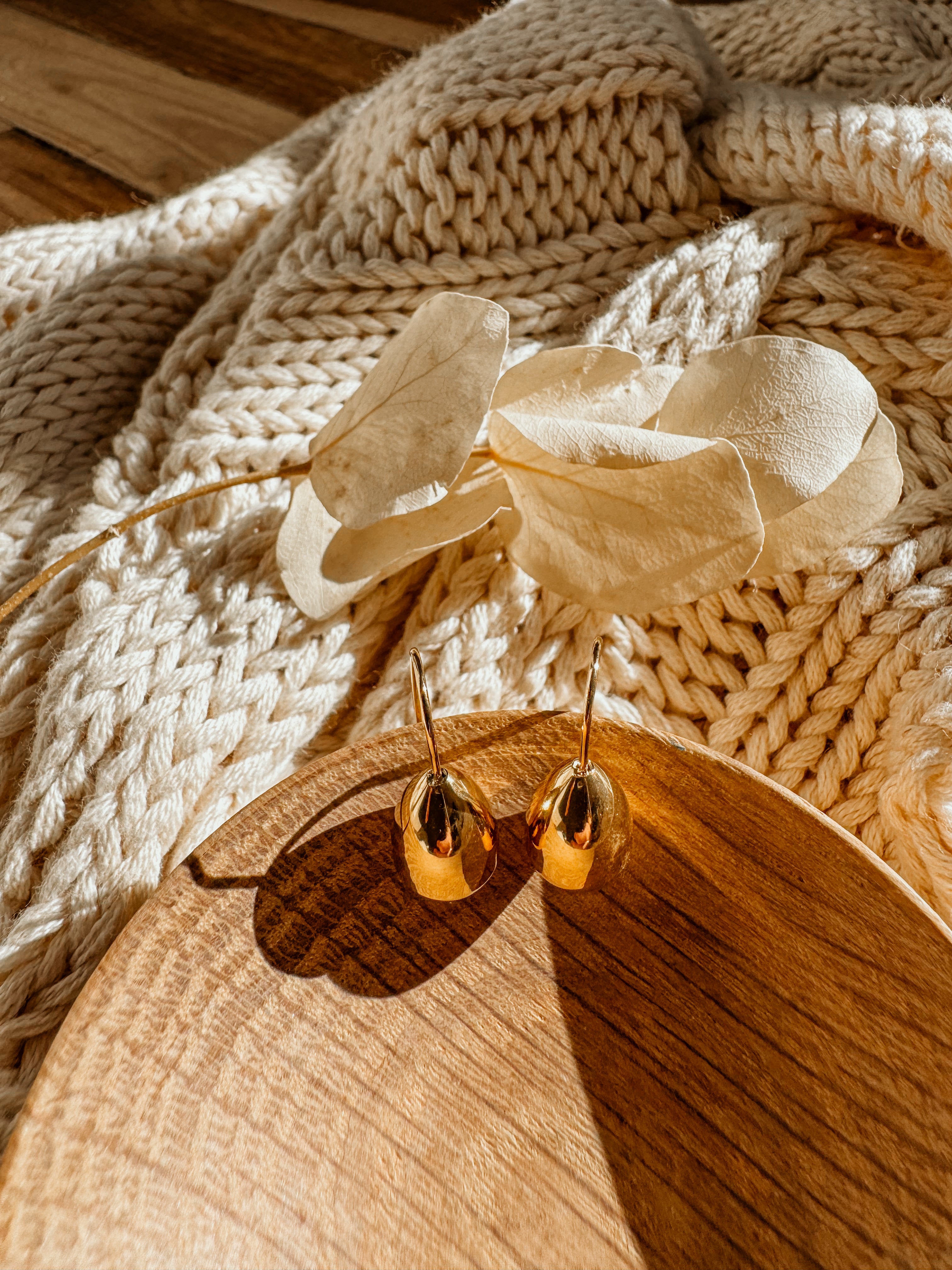 The Philippa Drops | Gold - Shop Adele Catherine 