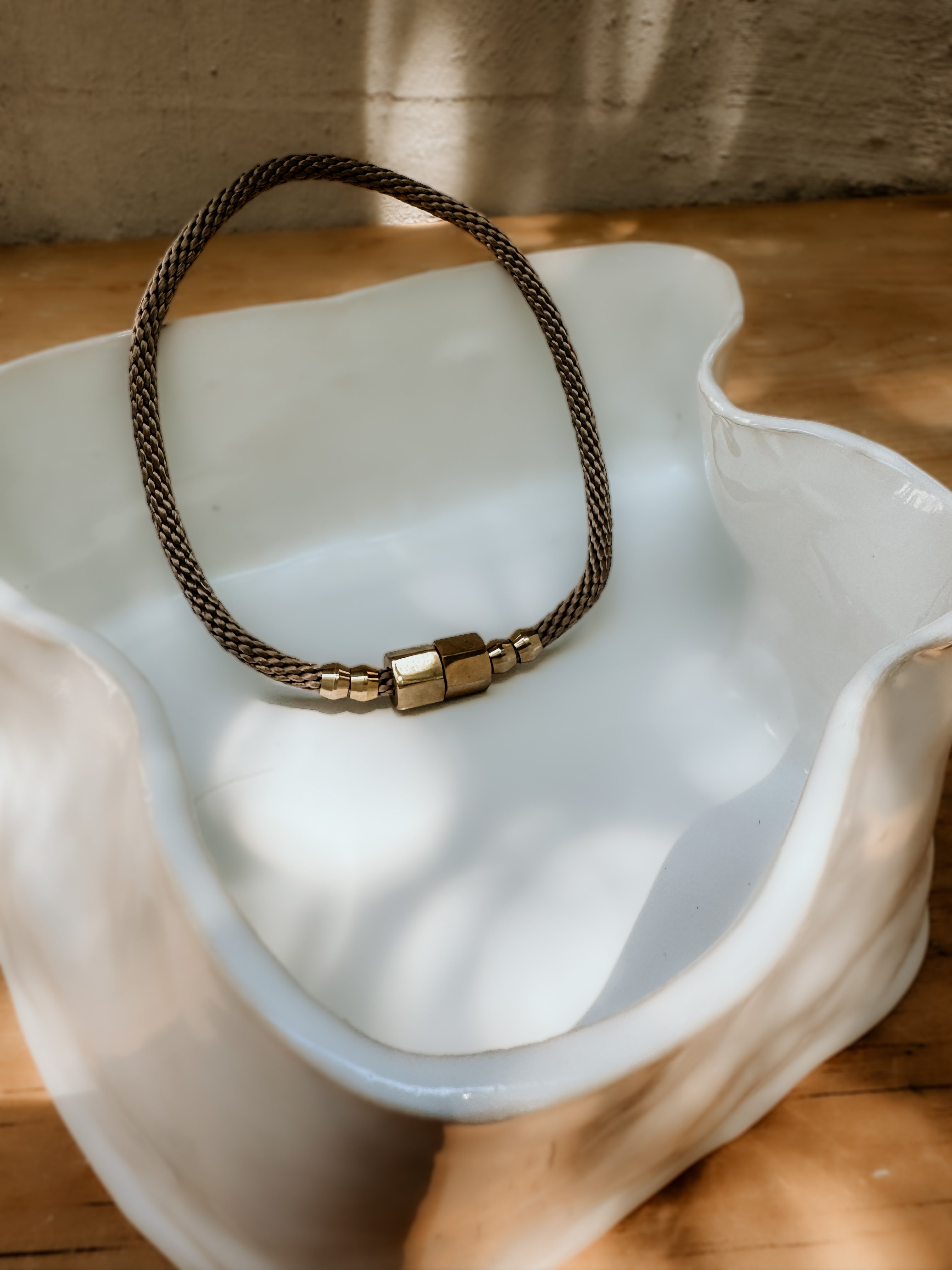Mer Choker | Brown - Shop Adele Catherine 