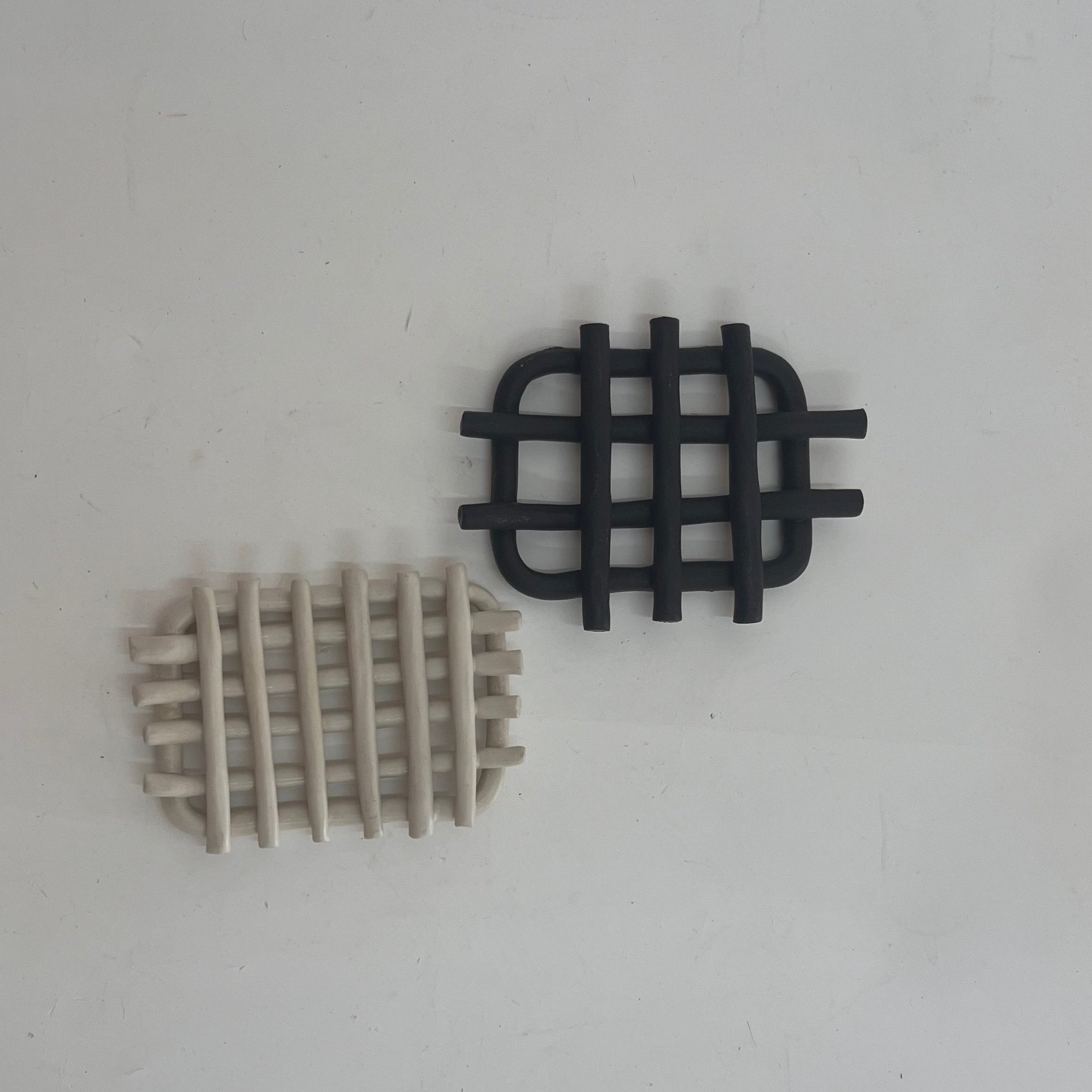 Ceramic Soap Dish | White