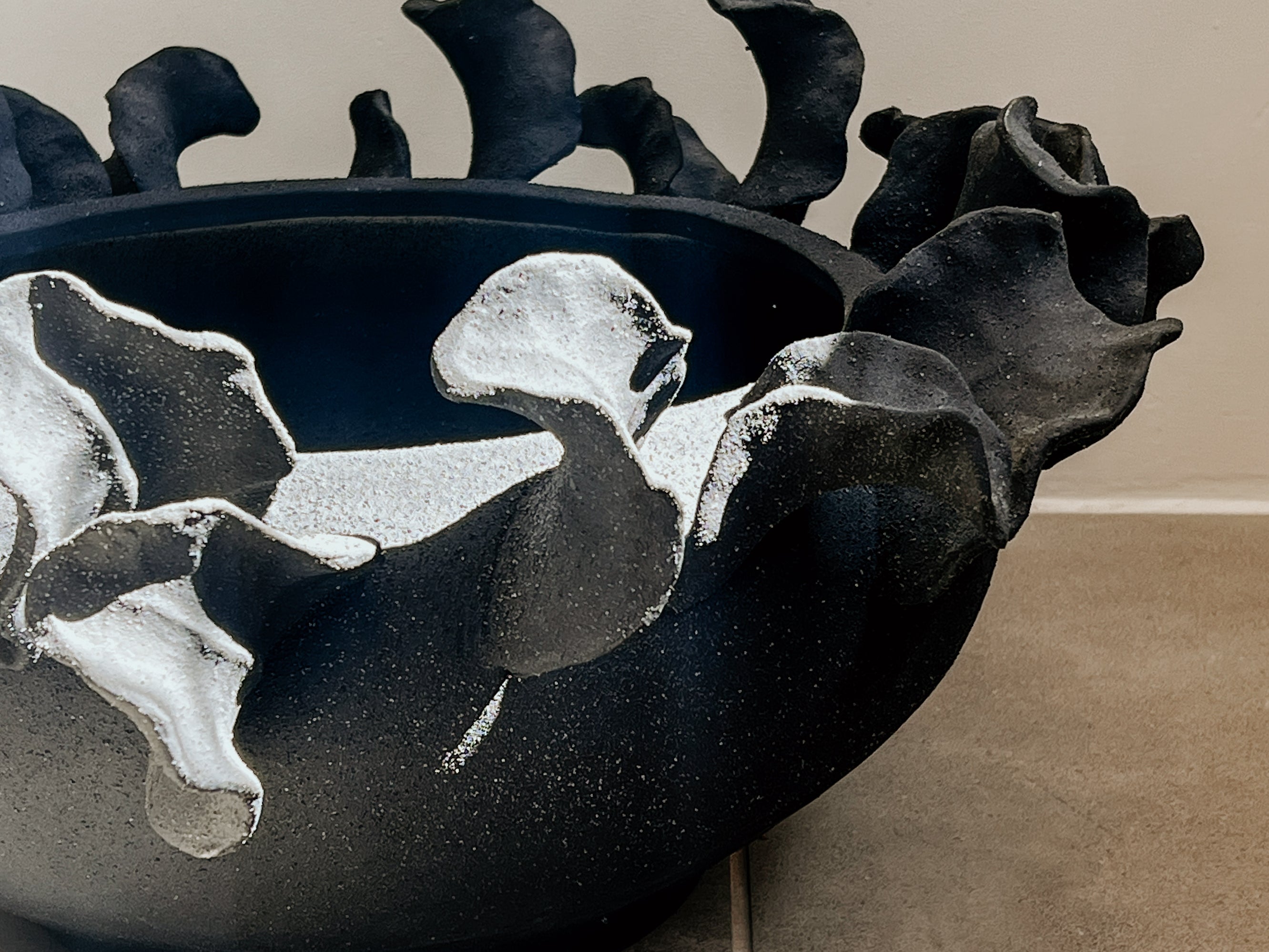 Squat Organic Planter | Black - Shop Adele Catherine 