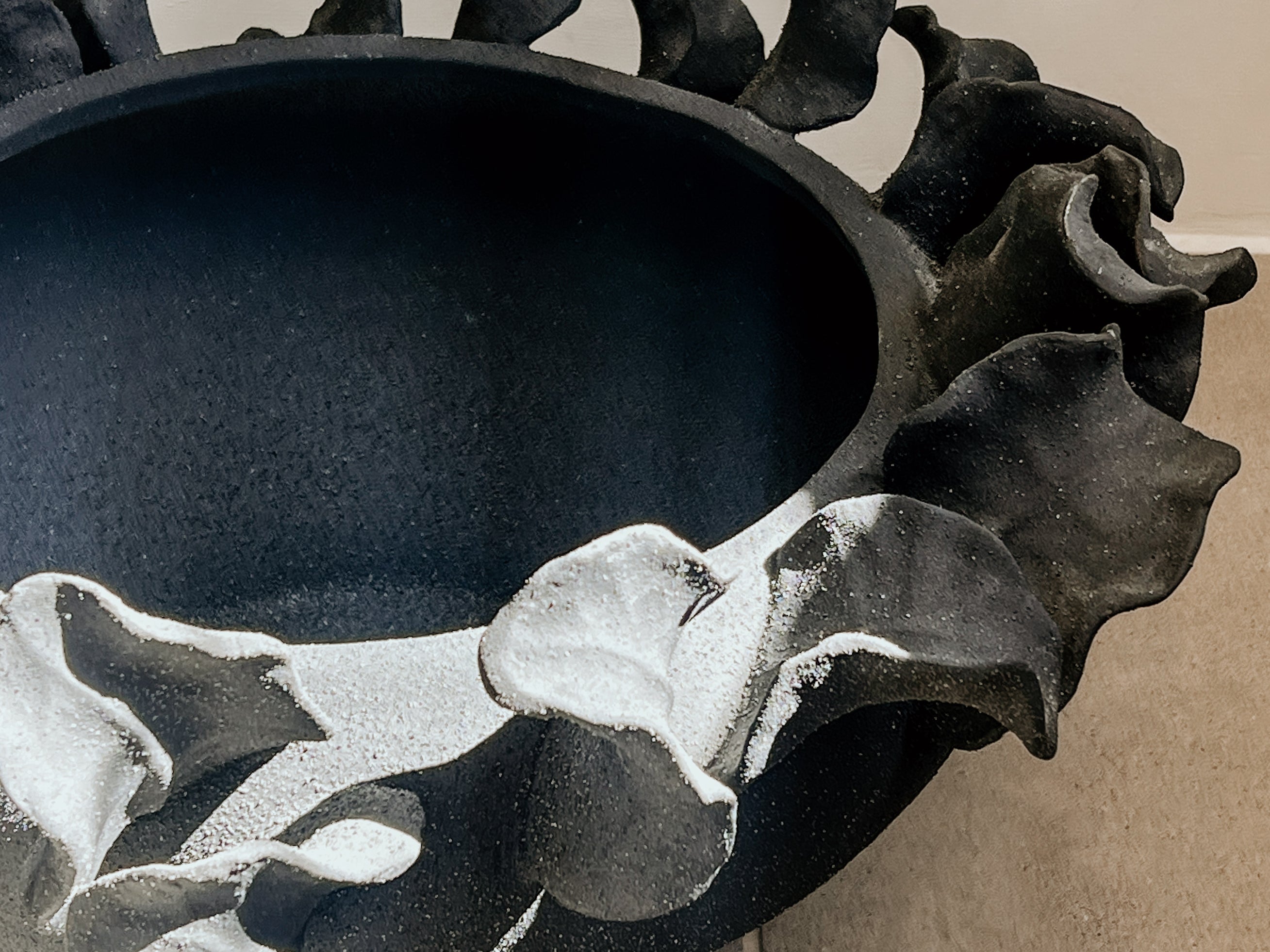 Squat Organic Planter | Black - Shop Adele Catherine 