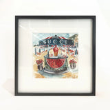 Sqaure Metal Frame | It's a Gucci Day