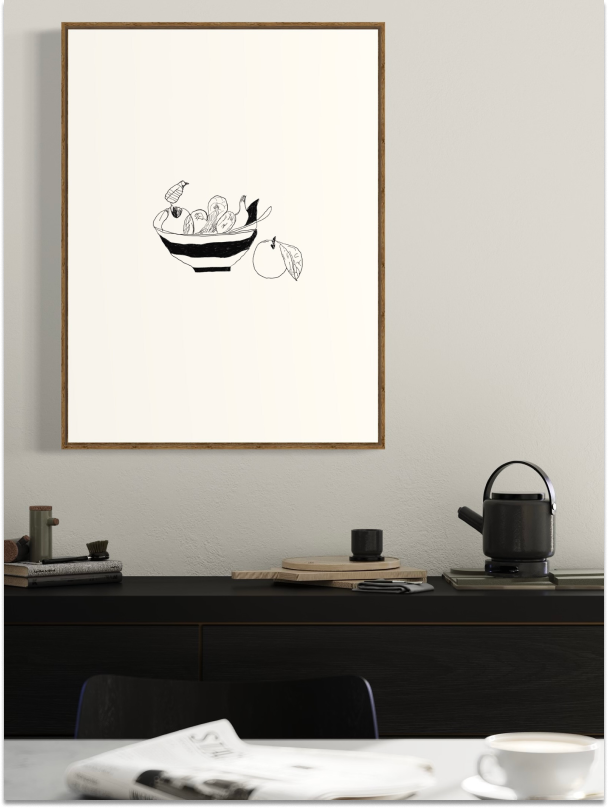 Tutti Frutti | Black & White