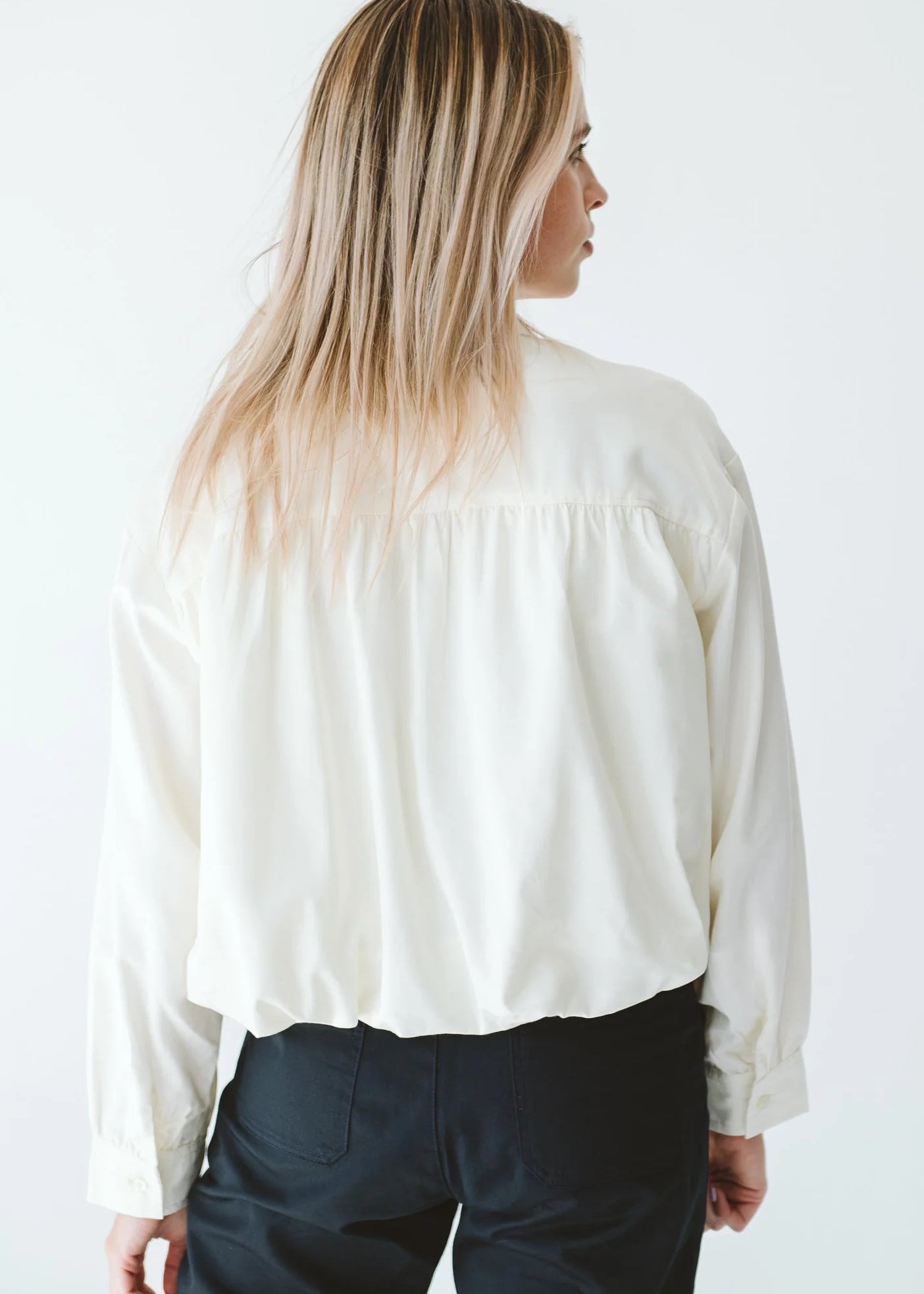 Trinity Page Shirt from Butter collection, soft cotton, long sleeve collared shirt made in South Africa, in a winter design.