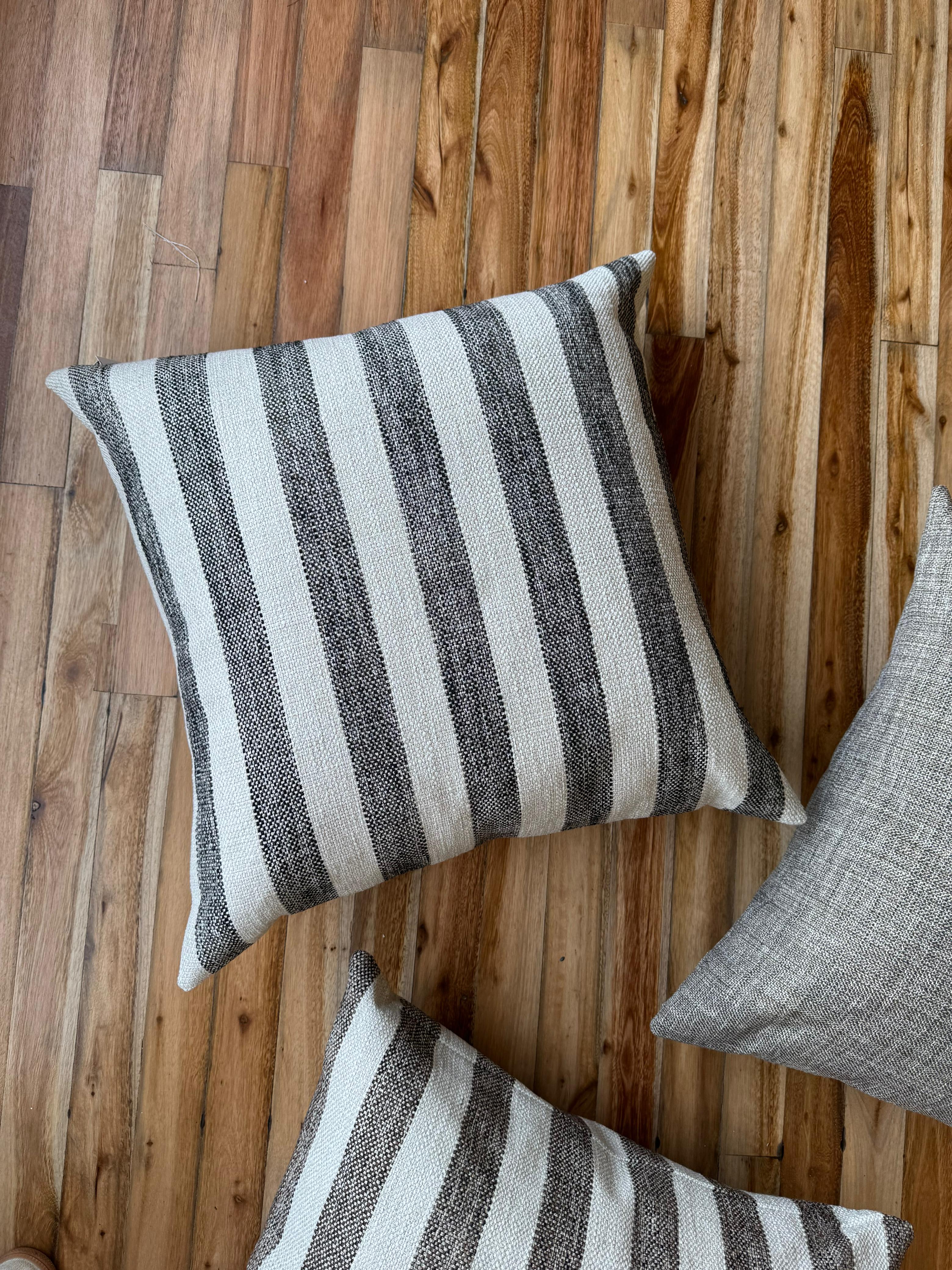 Grounded Stripe Scatter | Black & White - Shop Adele Catherine 