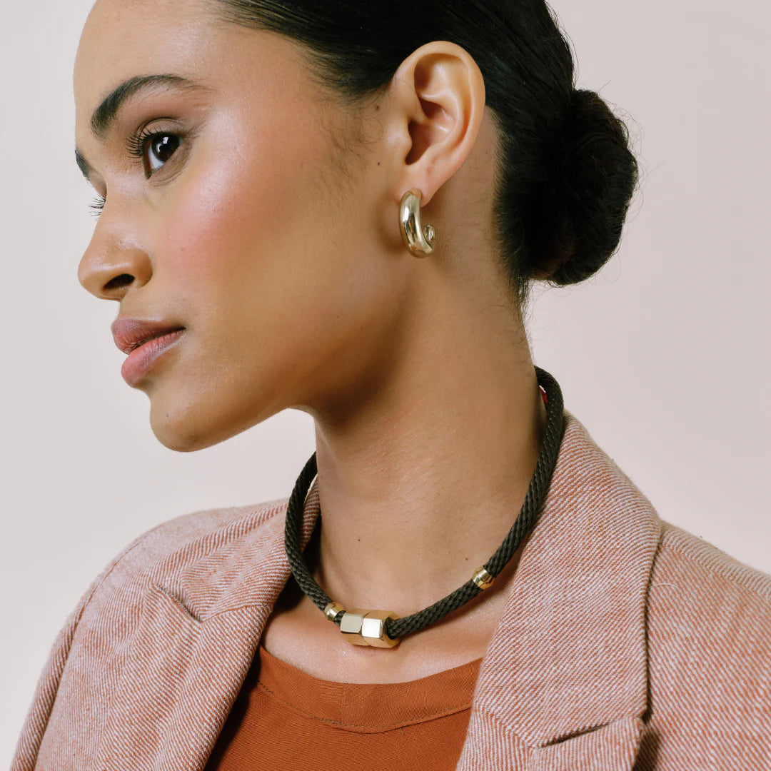 Mer Choker | Brown - Shop Adele Catherine 
