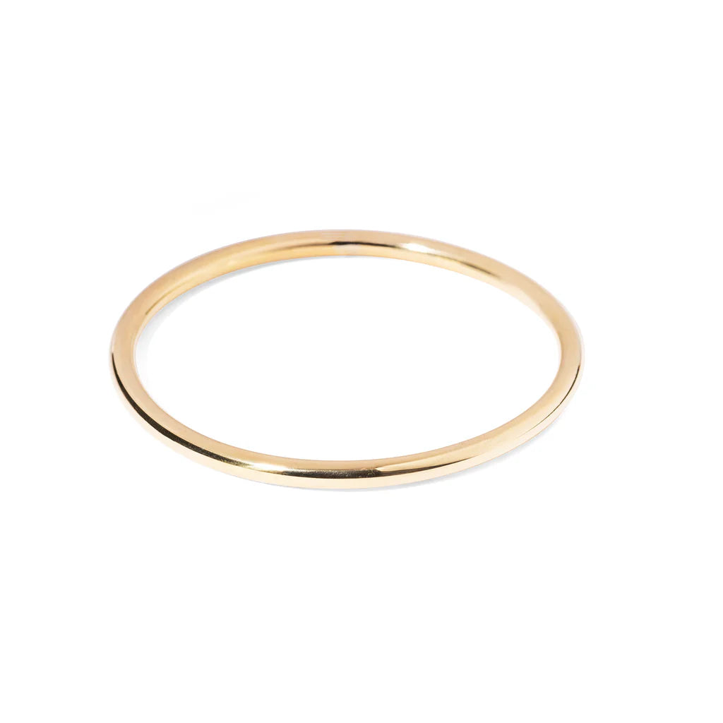 Plain Bangle | Brass