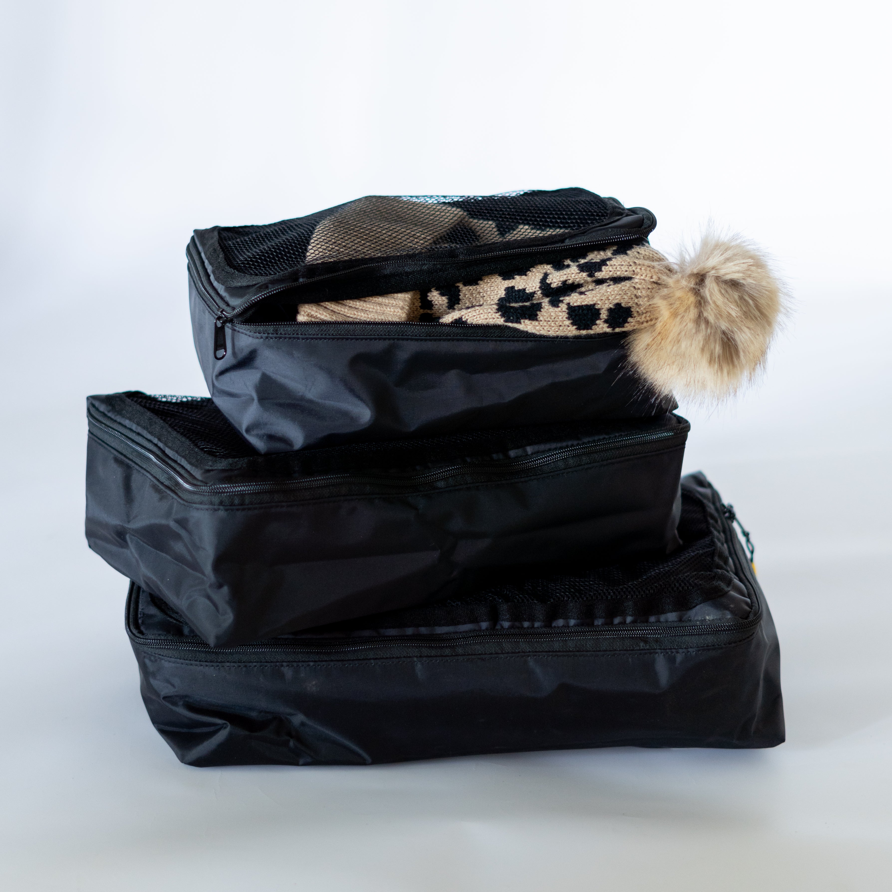 Mesh Cube Set | Black - Shop Adele Catherine 