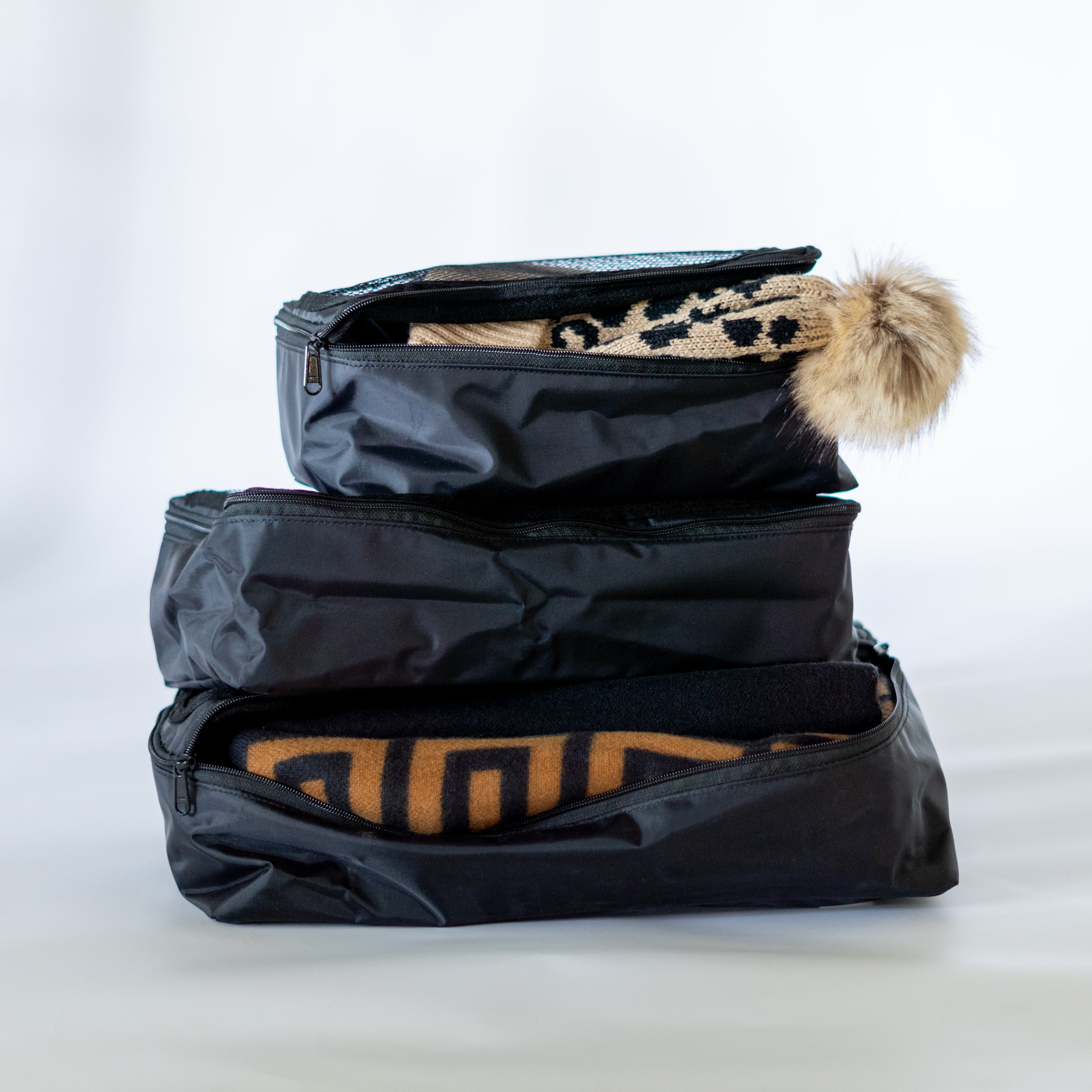 Mesh Cube Set | Black - Shop Adele Catherine 