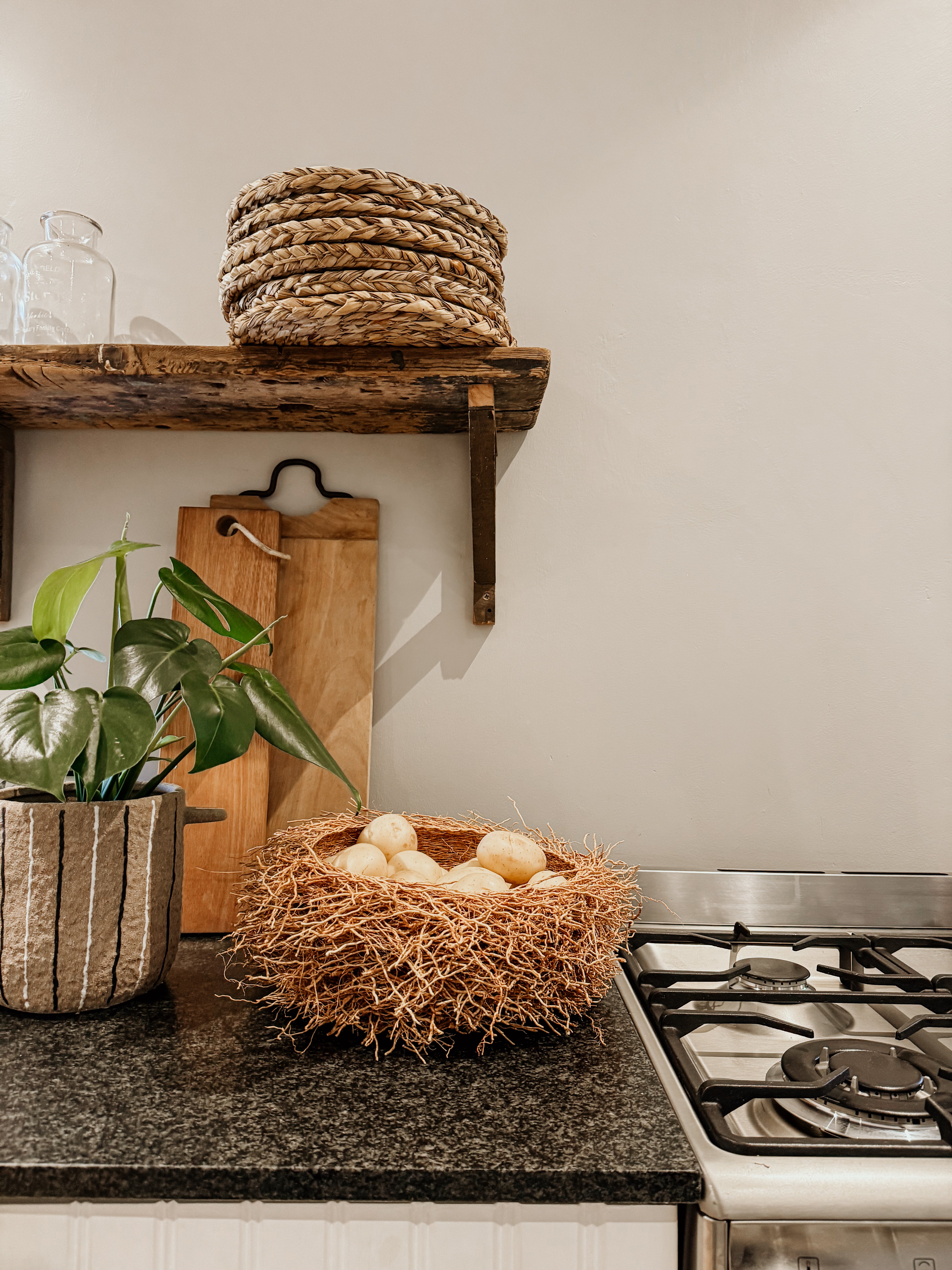 Vetiver Basket Large| Natural - Shop Adele Catherine 
