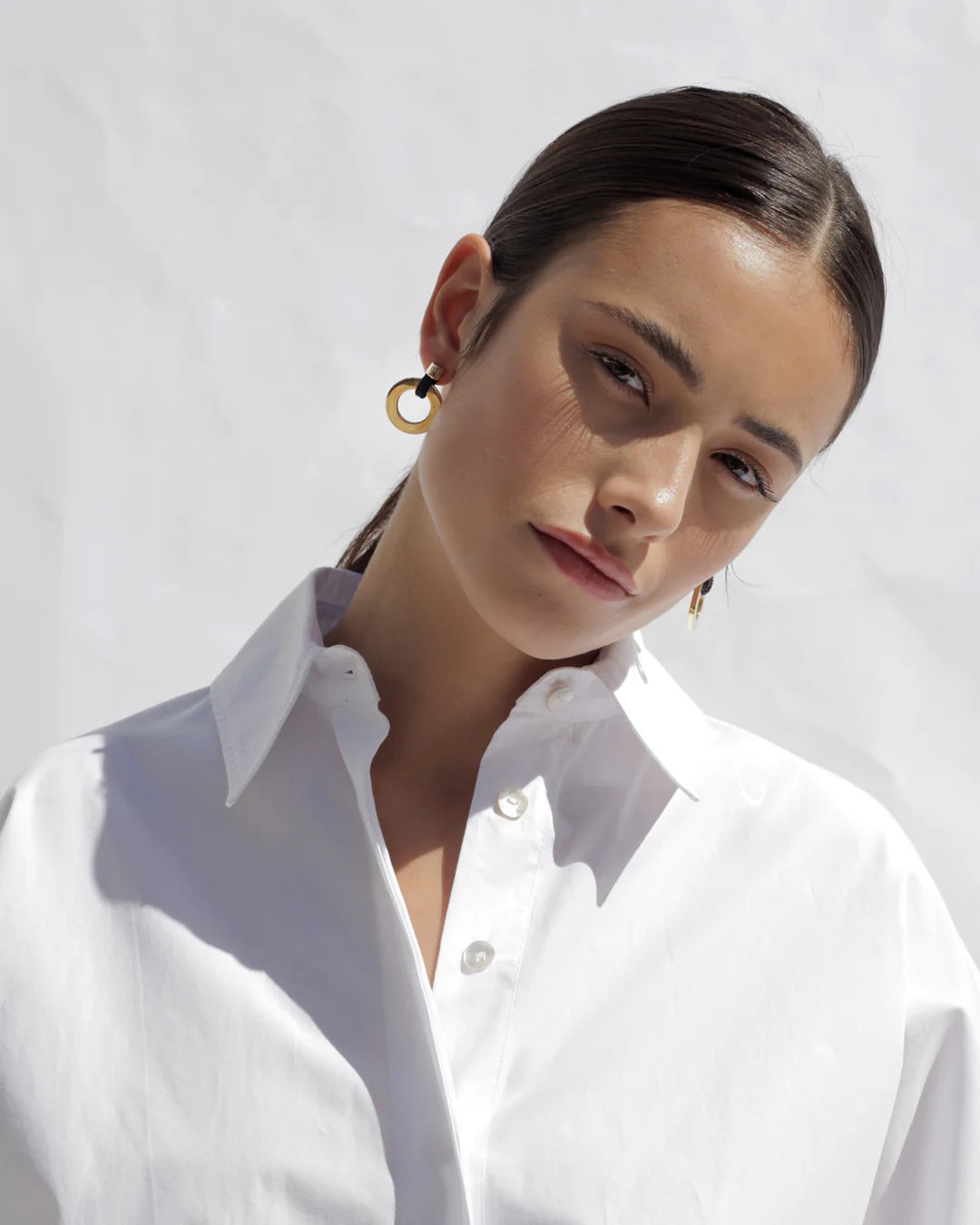 Noor Grande Earrings | Black - Shop Adele Catherine 
