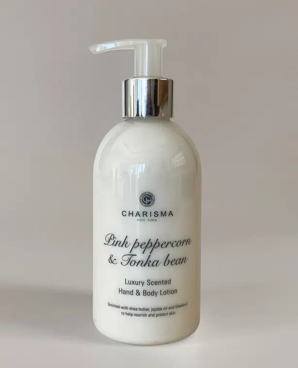 Charisma Hand & Body Cream Pink Peppercorn & Tonka Bean - Shop Adele Catherine 