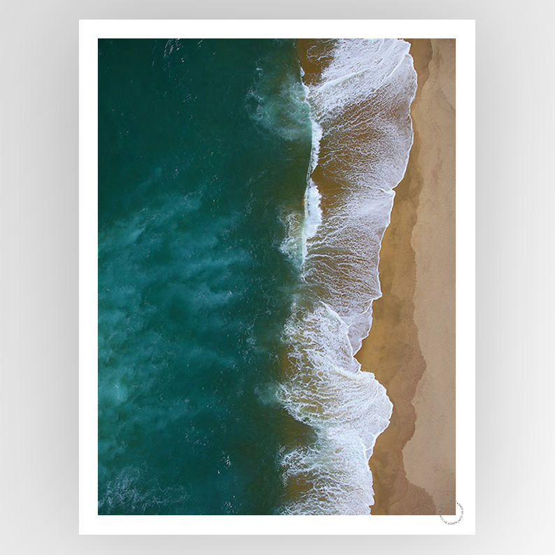 Photografiks Shot by Clint Shorelines consignment art print featuring shoreline scene with natural landscape and artistic details.