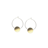 Hear The Sun Earring Hoops - Shop Adele Catherine 