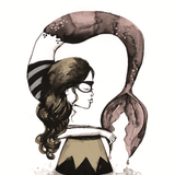Julie Smith-Belton Prints -    Ilsa The Sea Ninja White Background - Shop Adele Catherine 