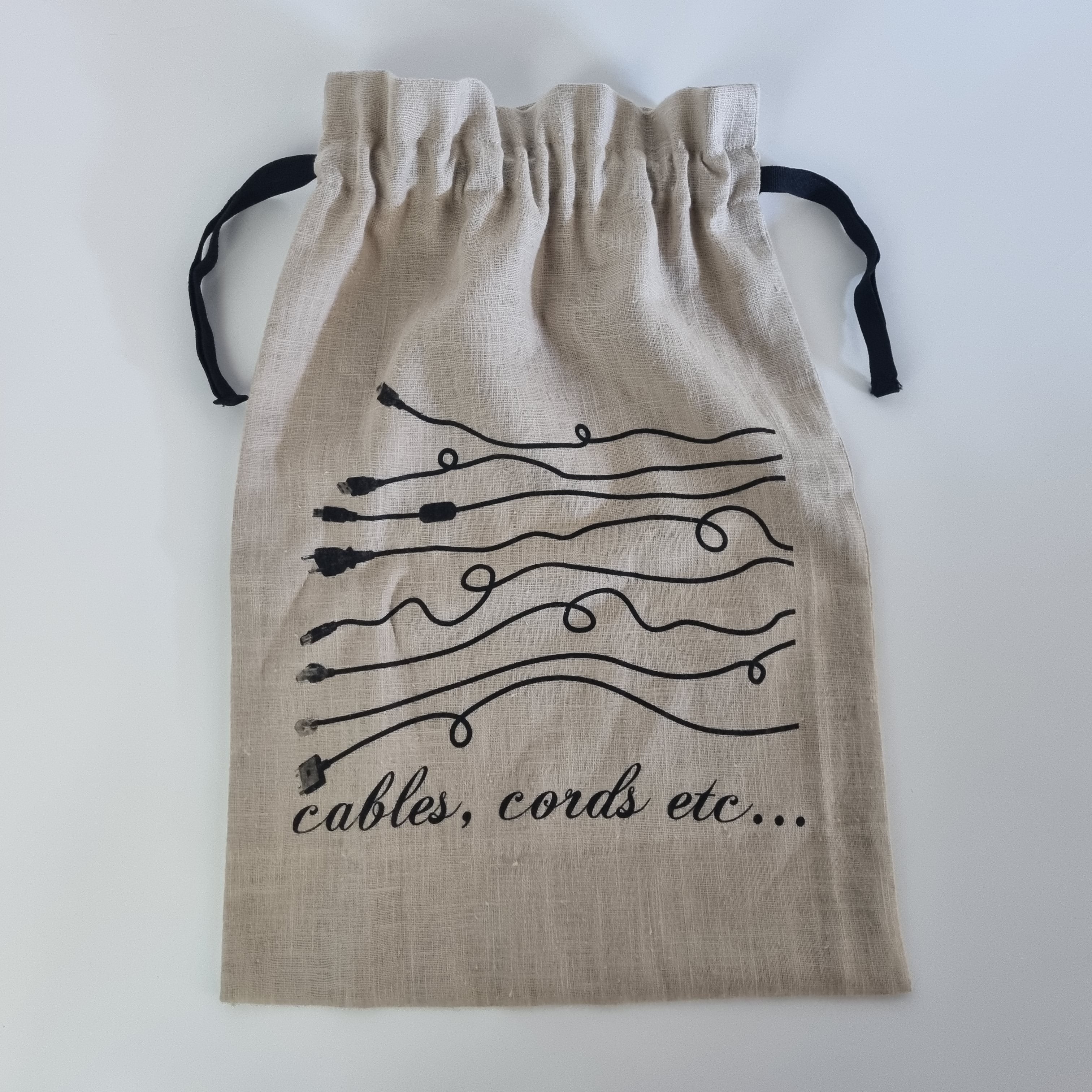 Cable Bags | Natural - Shop Adele Catherine 