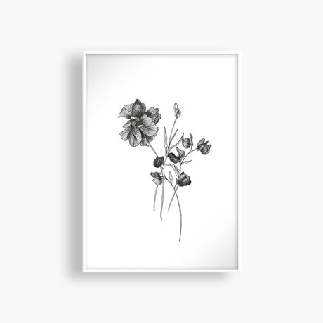 Floral Sketch Two