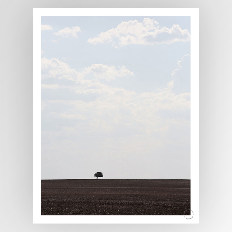 Photograph titled "Land 01" by Clint Swart, featuring natural landscape scenery, displayed by Fotografiks on a high-quality print.