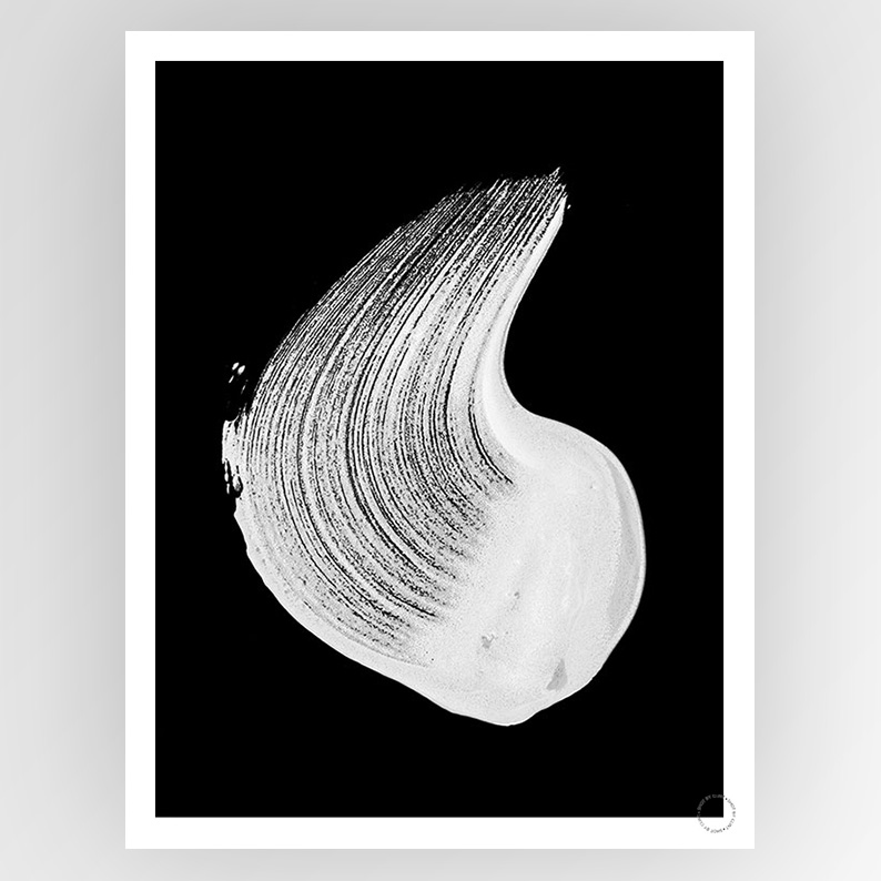 Minimalist art print "Shot by Clint Minimalism 04" by Fotografiks, featuring clean lines and a modern aesthetic on a white background.