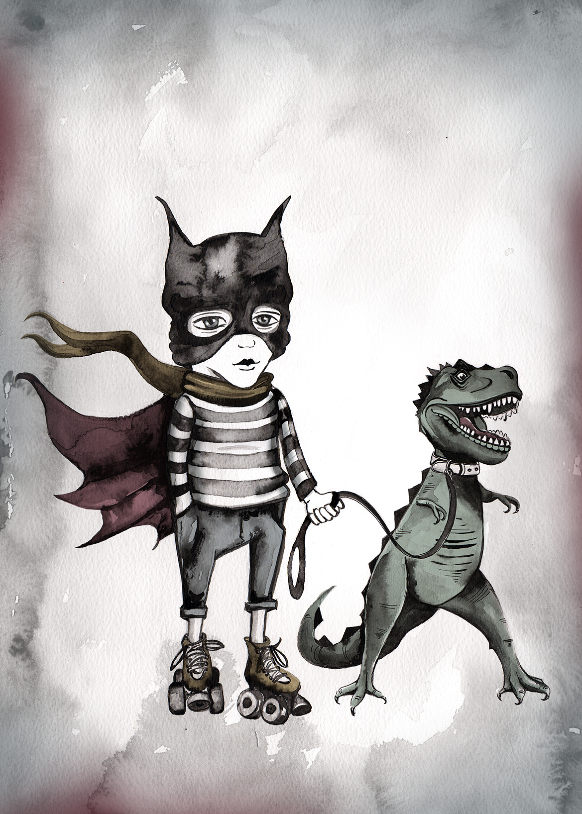Julie Smith-Belton Prints -The Little Batprince & Eric - Shop Adele Catherine 
