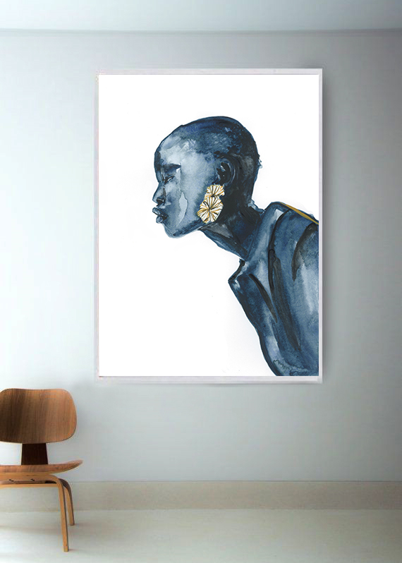 Mbali - Blue - Shop Adele Catherine 