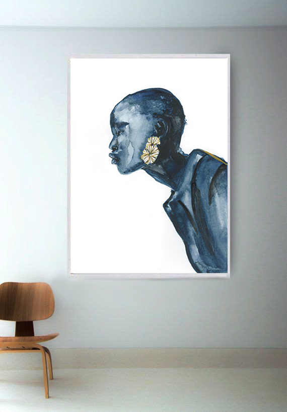 Mbali - Blue - Shop Adele Catherine 