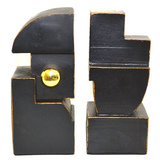 Book End Cast Iron | Bronze & Gold - Shop Adele Catherine 