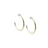 Golden Curve Studded Hoop - Shop Adele Catherine 