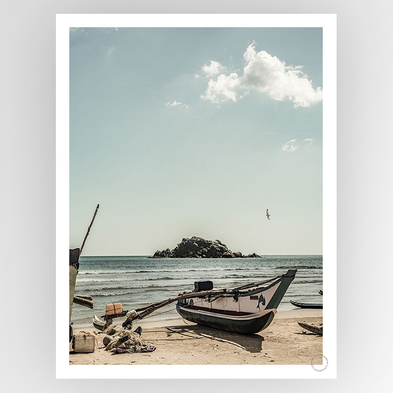 Consignment photograph titled "Shot by Clint Of The Sea" by Fotografiks, featuring a scenic coastal landscape.