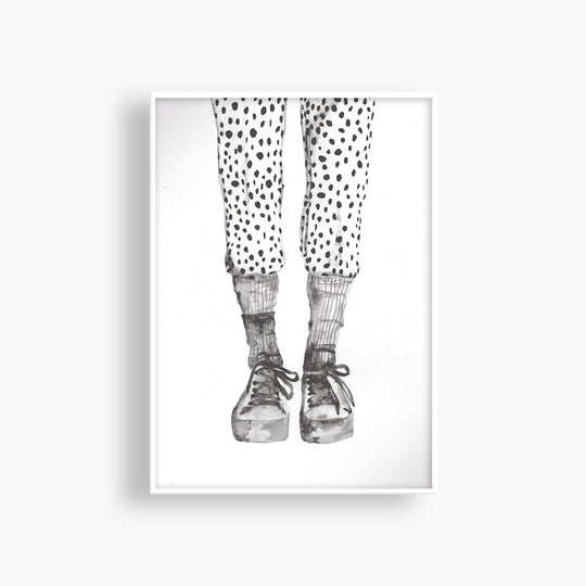 See You There Grey consignment item by Adele Schmitz, featuring a stylish design with intricate details and a modern grey color.