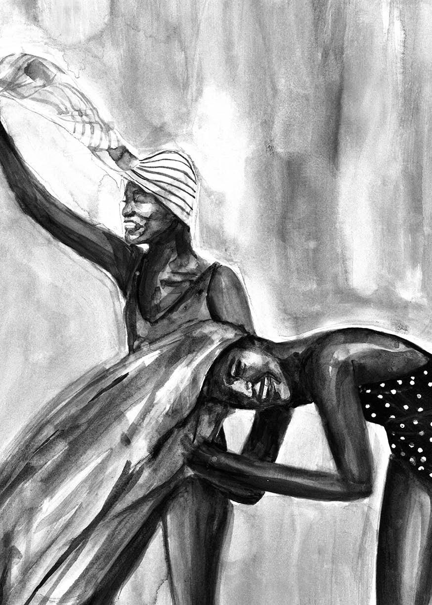 Anna And I Art Print - Shop Adele Catherine 