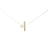 Pearl & A Hardplace Necklace - Shop Adele Catherine 
