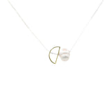 Pearl And Moon Necklace - Shop Adele Catherine 