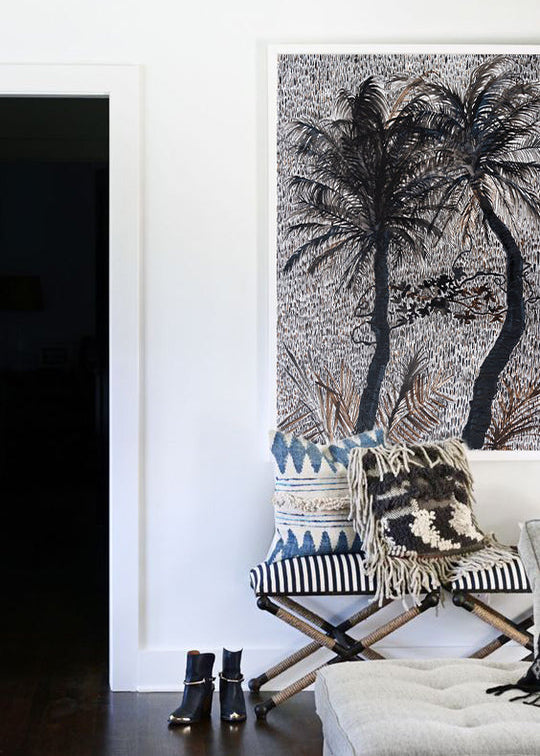 Bazley Palms Art Print