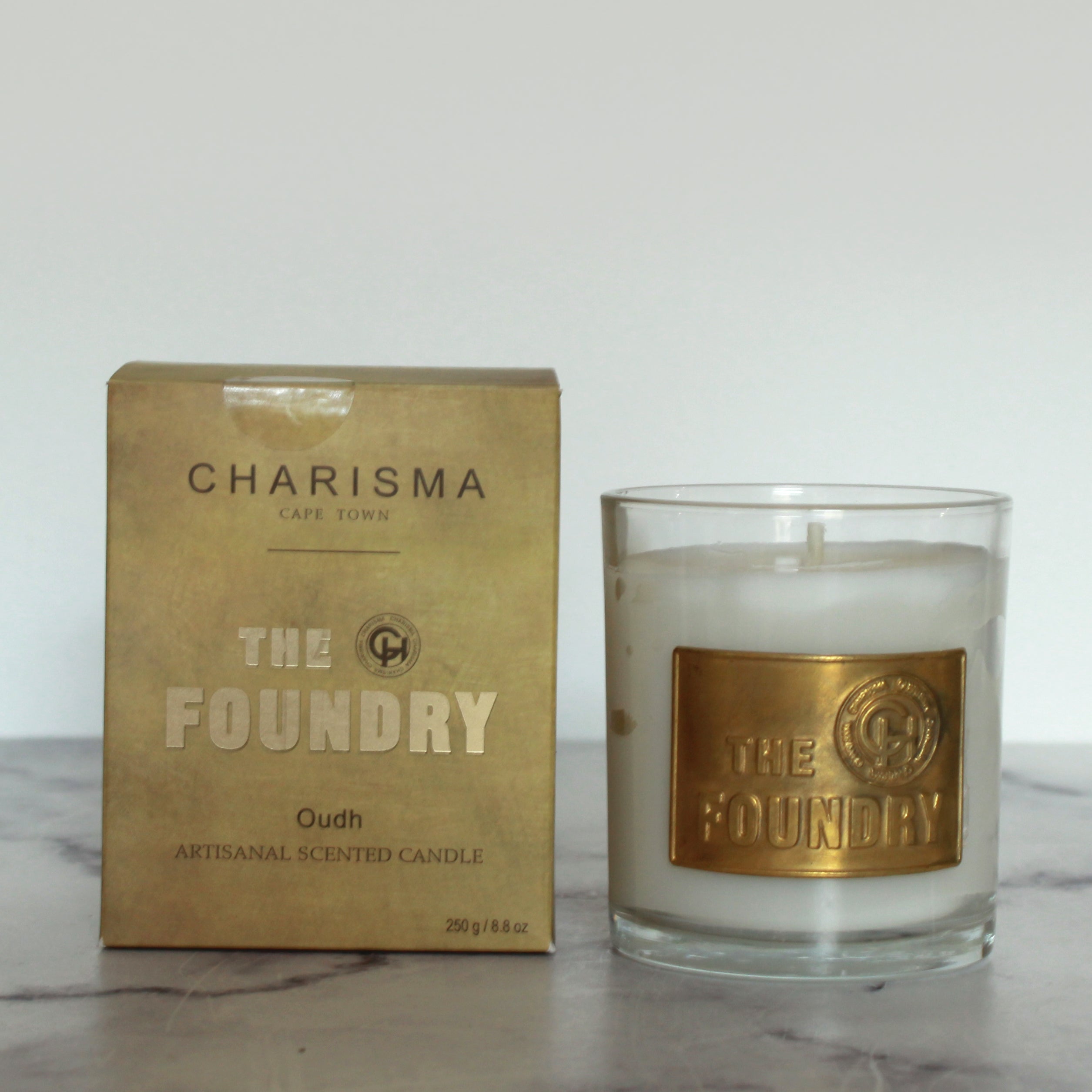 Candle in Tumbler - Charisma Foundry Oudh - Shop Adele Catherine 