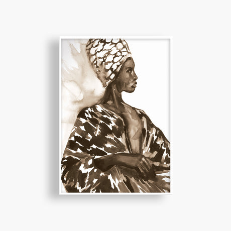 Bongi Bronze Art Print