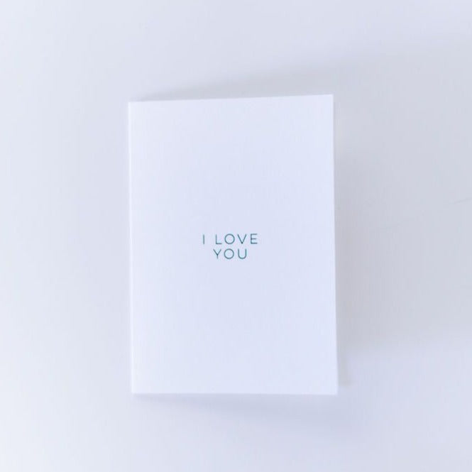 Graphic Card- I Love You - Shop Adele Catherine 