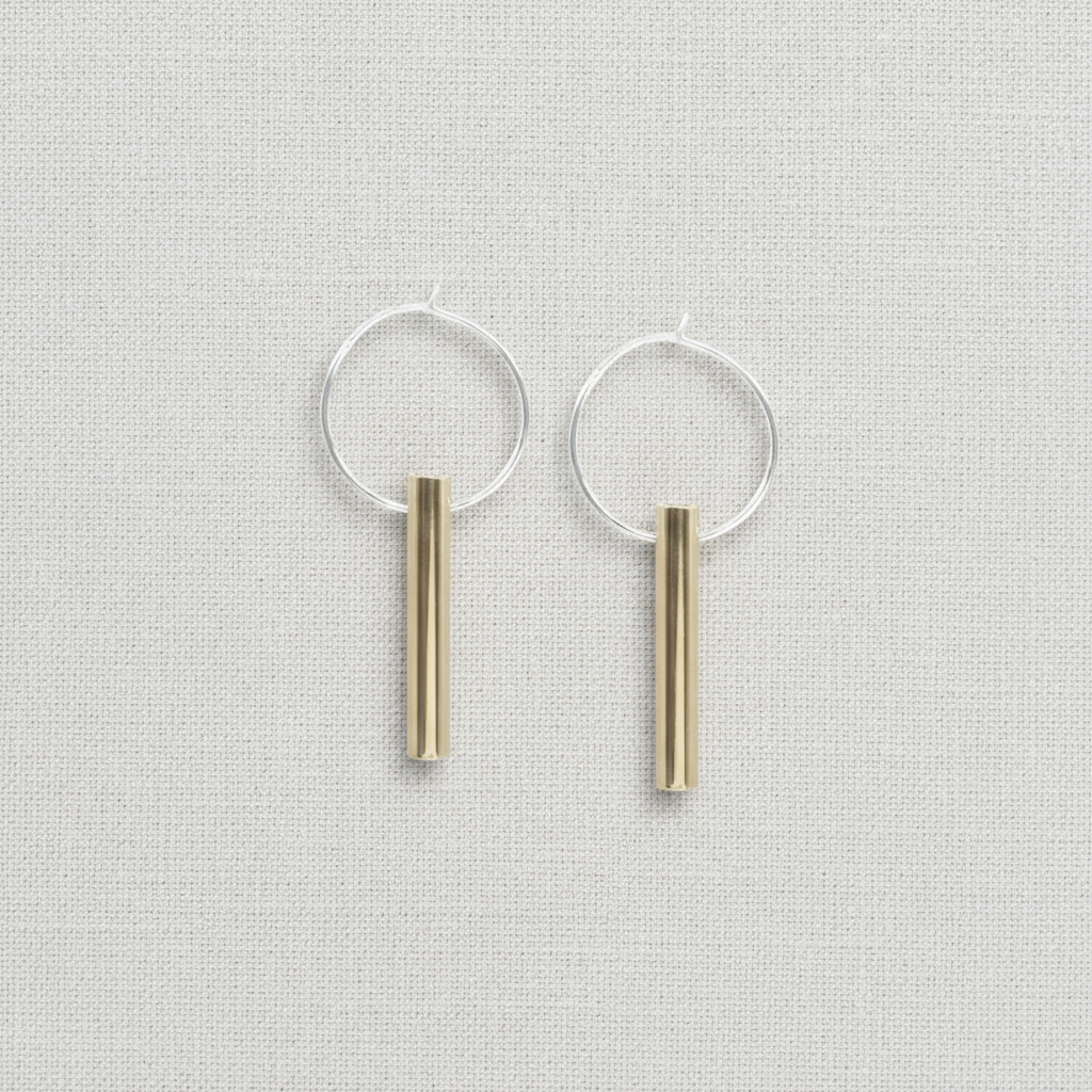 Ray Earring Hoops - Shop Adele Catherine 