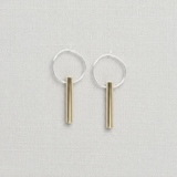 Ray Earring Hoops - Shop Adele Catherine 